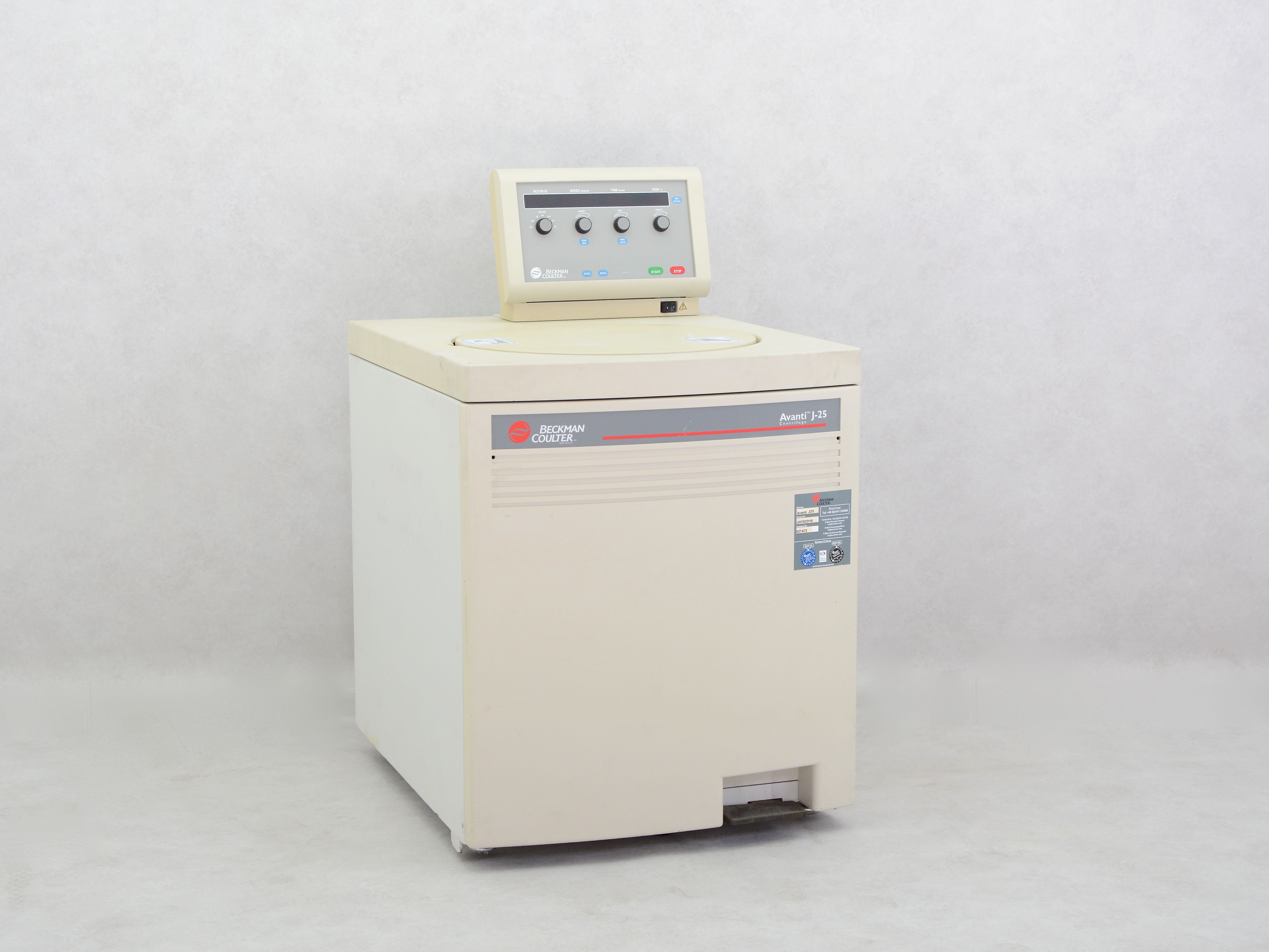 Centrifugeuse avec refroidissement Beckman J25 - Gemini BV